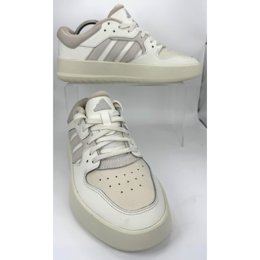 adidas Court 24 Off White Aluminium Shoes  Mens US 7 ID1252